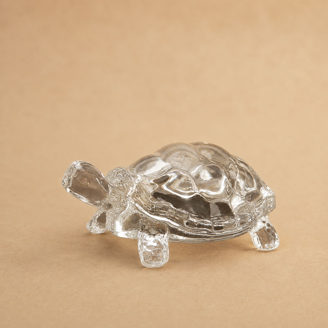 Glass Crystal Turtle