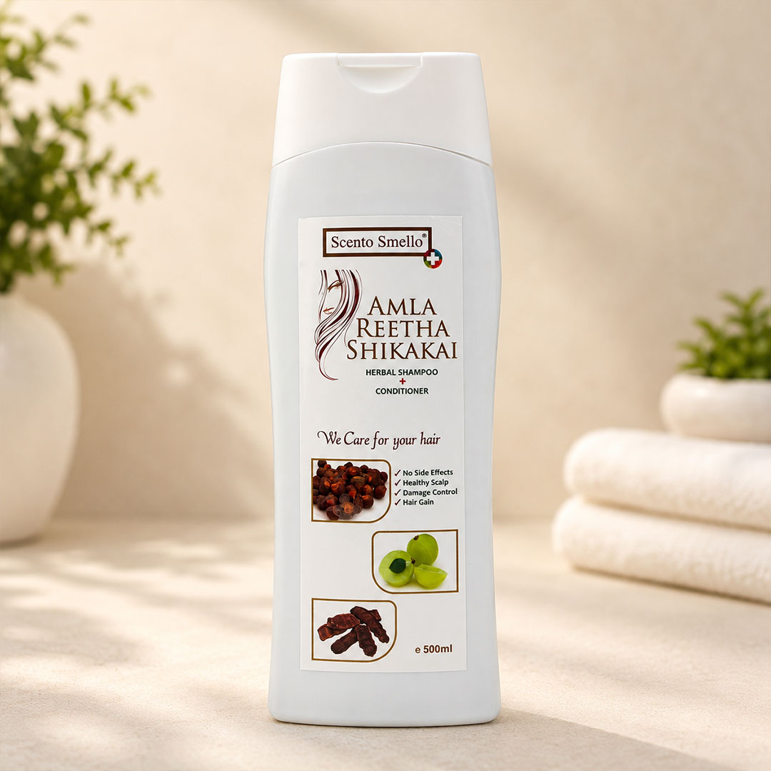 Amla aritha shikakai shampoo