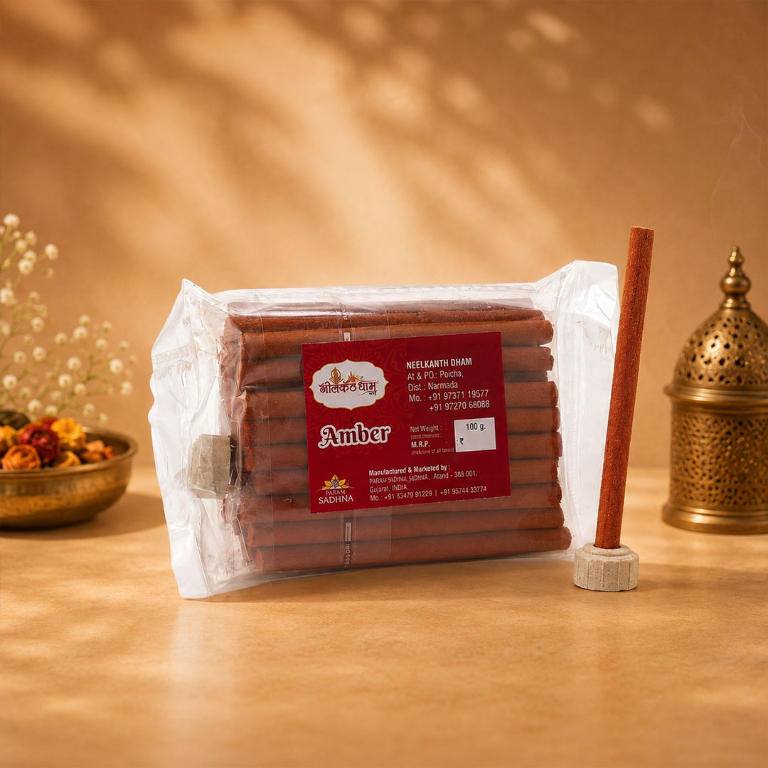 Amber dhoop stick