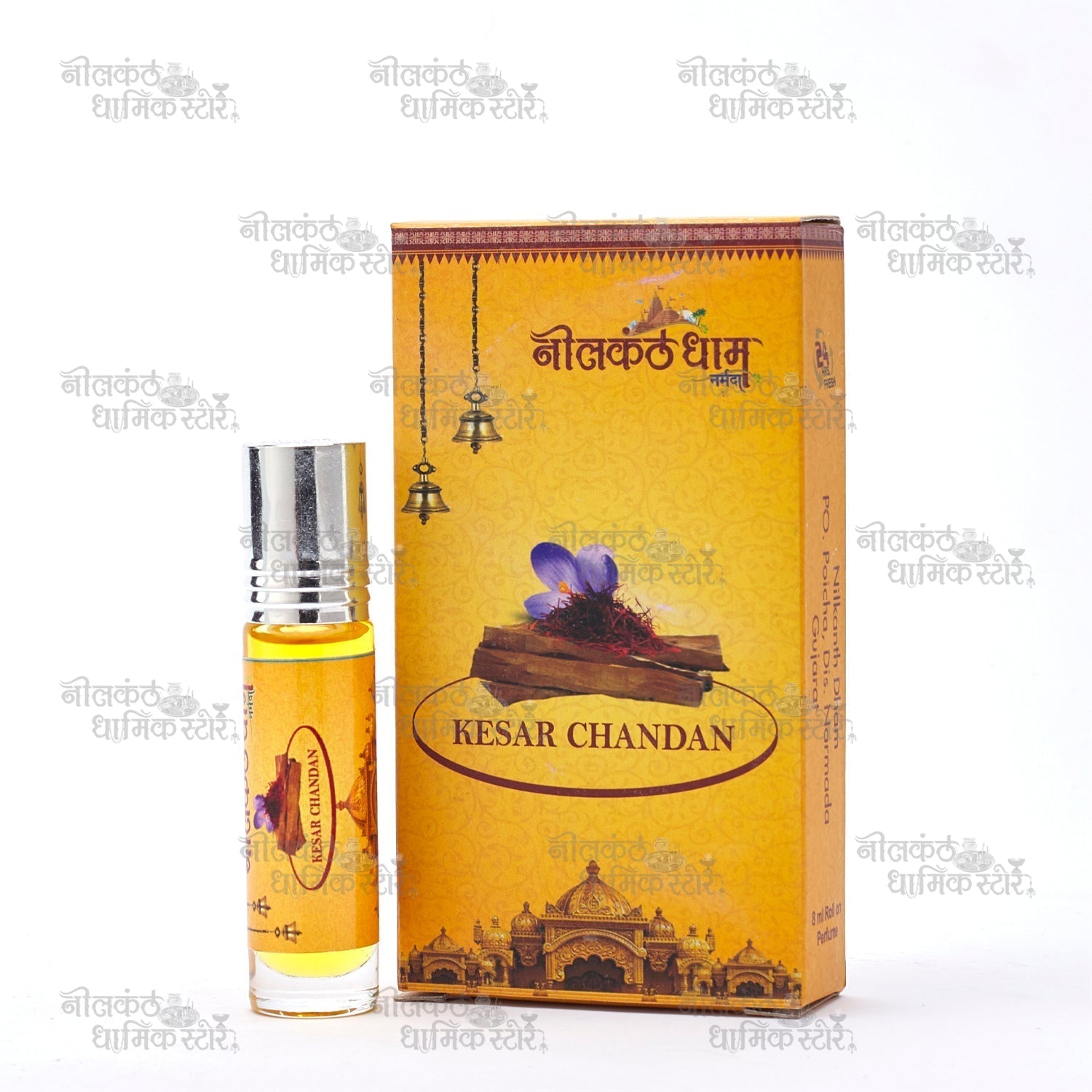 Kesar Chandan Perfume – The Sacred Blend of Saffron and Sandalwood